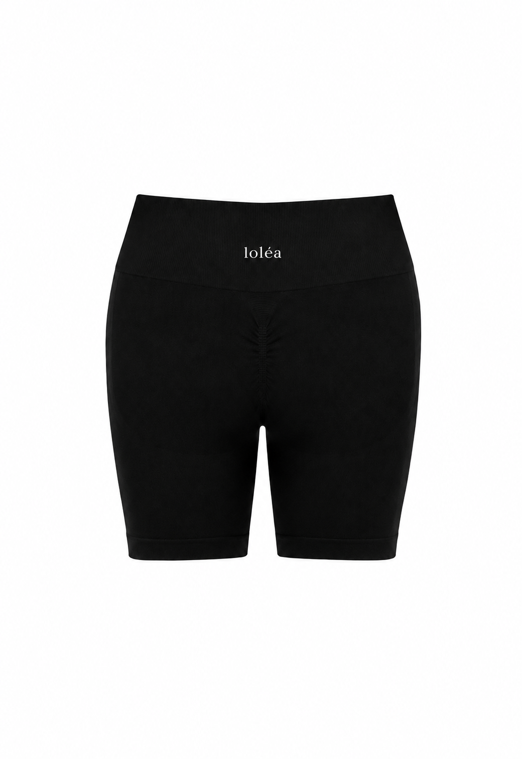 SİYAH TOPARLAYICI SEAMLESS SPOR ŞORT