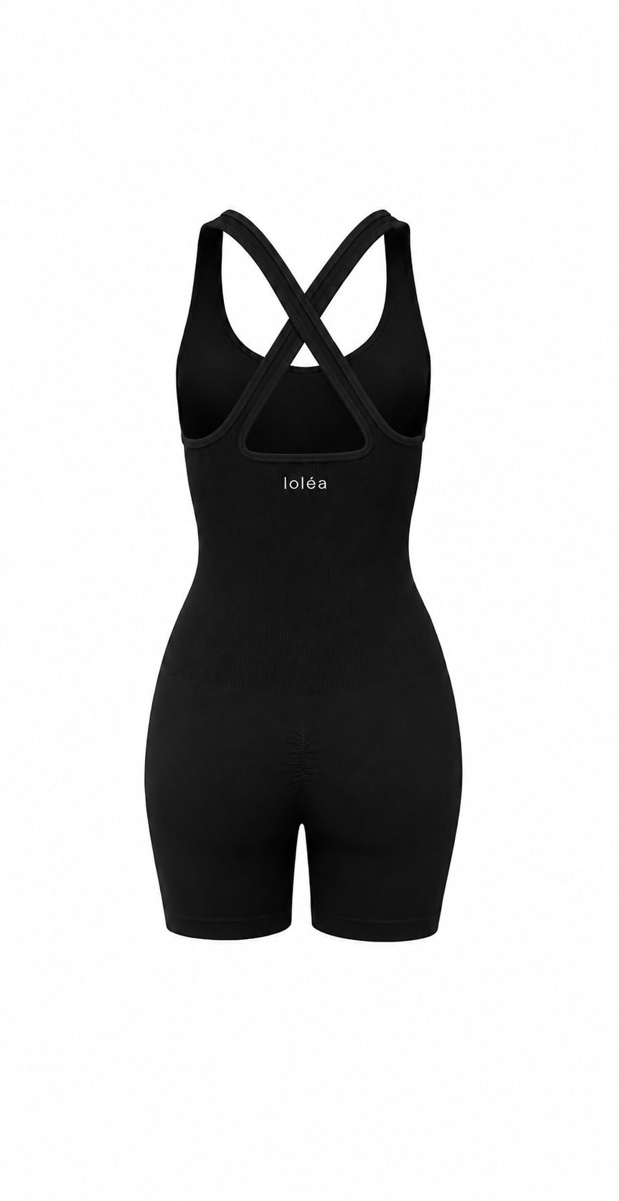 SİYAH PUSH UP SEAMLESS ŞORT TULUM