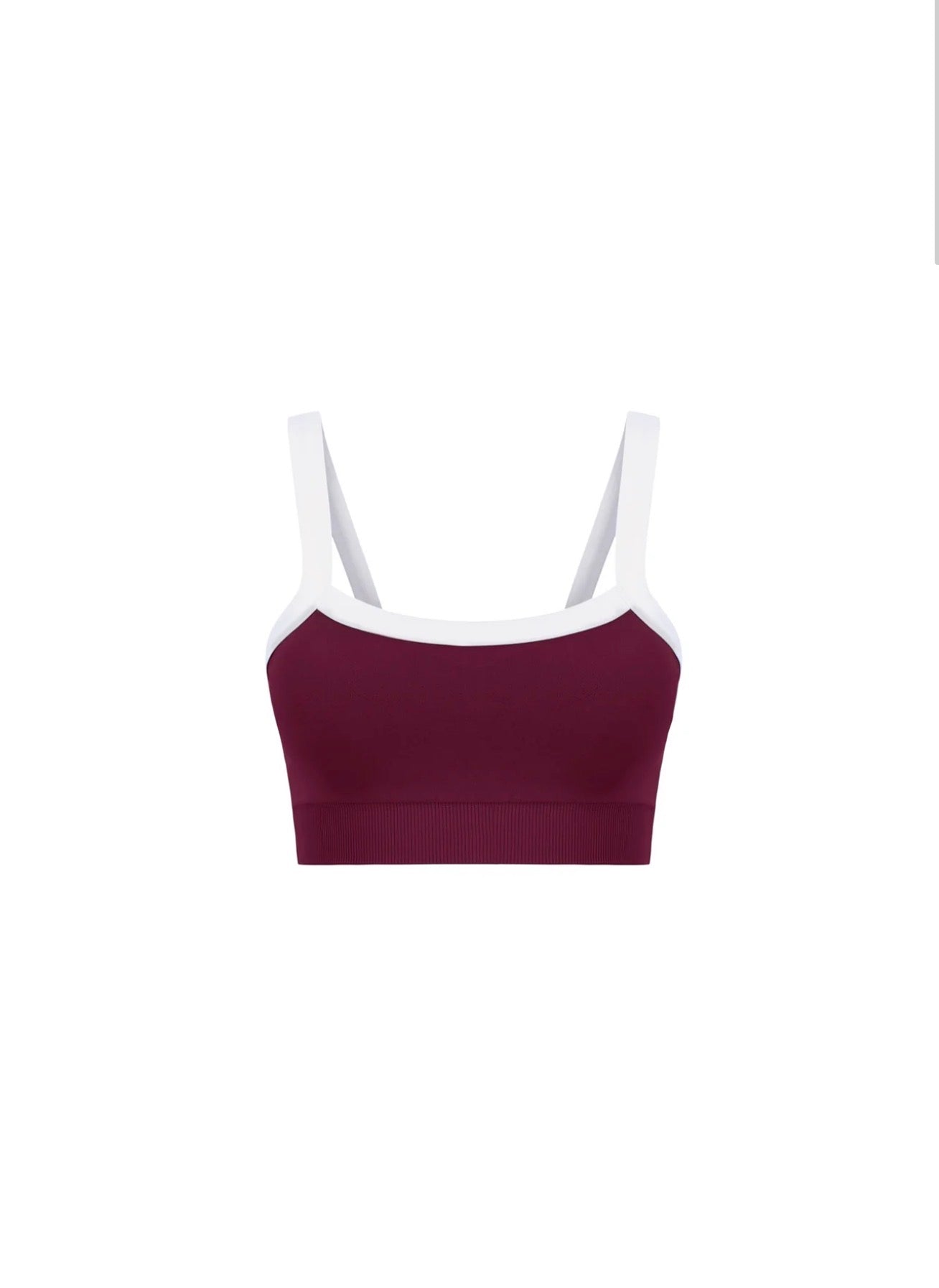 VİŞNE BİYE DETAYLI SEAMLESS SPOR BÜSTİYER