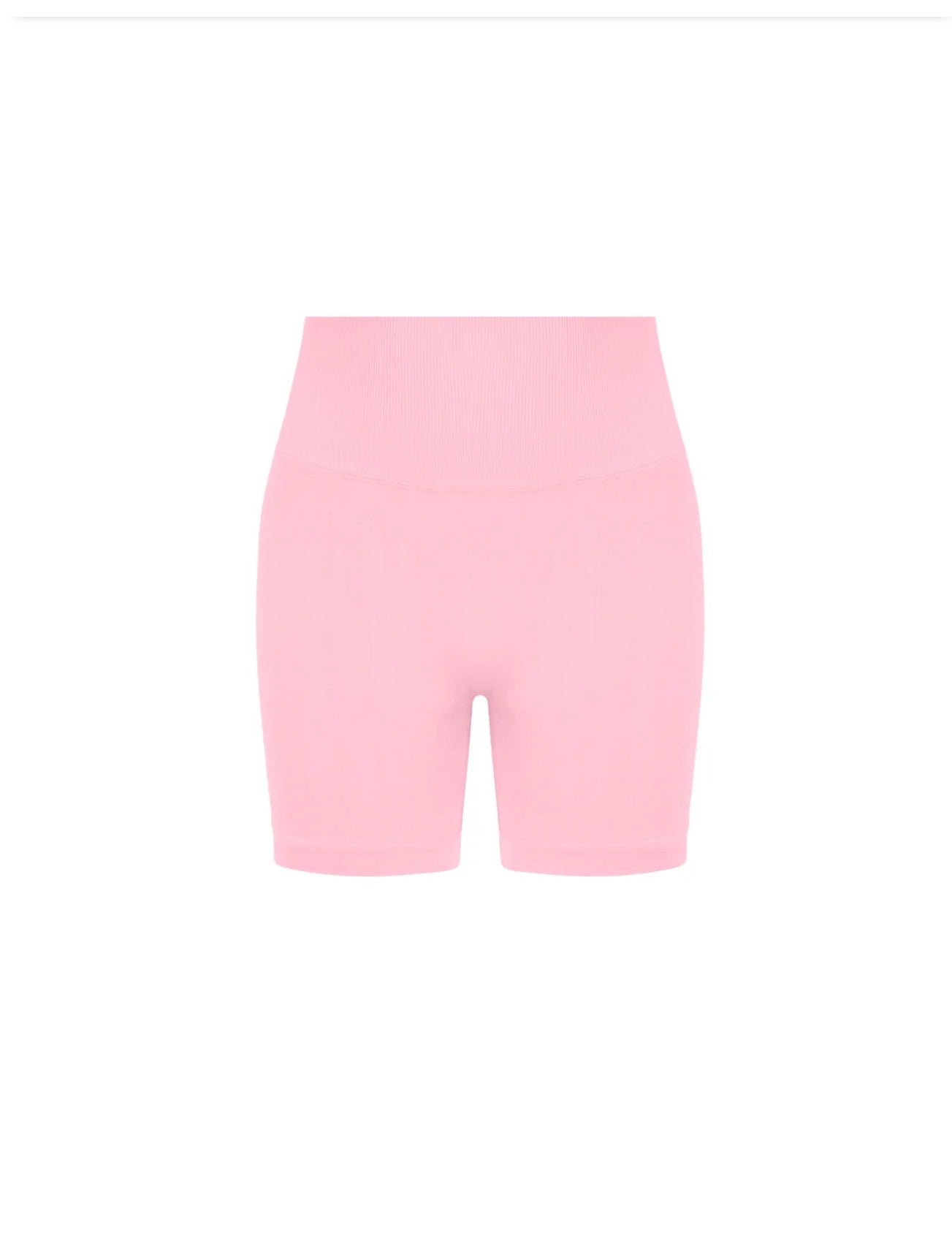 PEMBE TOPARLAYICI SEAMLESS ŞORT