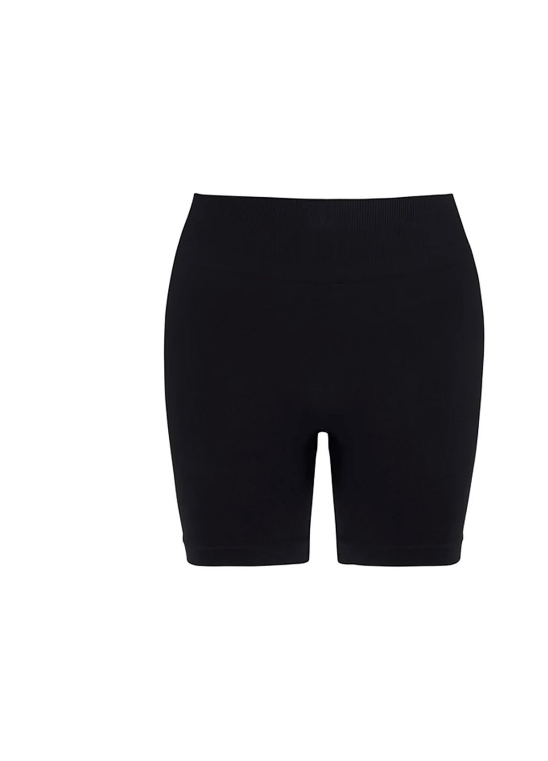 SİYAH TOPARLAYICI SEAMLESS SPOR ŞORT